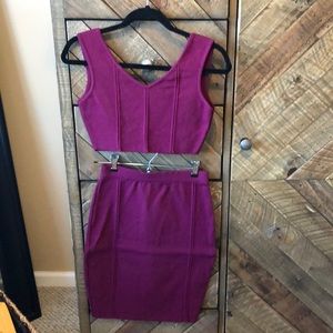 Two Piece Shirt & Skirt